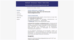 Desktop Screenshot of anwalt-in-stuttgart.de